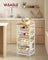 5-Tier Storage Trolley - Wood and Steel - Golden Oak