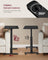 Overbed table - Steel and Wood - Ink Black