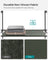 Portable Fabric Wardrobe - Fabric and Metal Tube - Sage Green