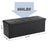 Cube Ottoman - Fabric - Ink Black - Foldable with Storage and 300kg Capacity