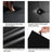 Cube Ottoman - Fabric - Ink Black - Foldable with Storage and 300kg Capacity