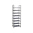 Shoe Organiser Rack - 8-Tier, Holds 16-20 Pairs - Metal - Grey