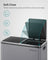 Dual Compartment Rubbish Bin - Stainless Steel - Slate Grey - Fingerprint Proof with 15 Rubbish Bags