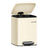 Kitchen Bin 1.6-Gallon ( ) Trash Bin - Stainless Steel and Plastic - Sand Beige
