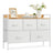 Chest of Drawers - 7 Spacious Drawers - Fabric - Rustic Brown