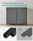 Chest of Drawers - Wood Top and Steel - Grey