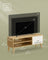 TV Stand Cabinet - Engineered Wood - White