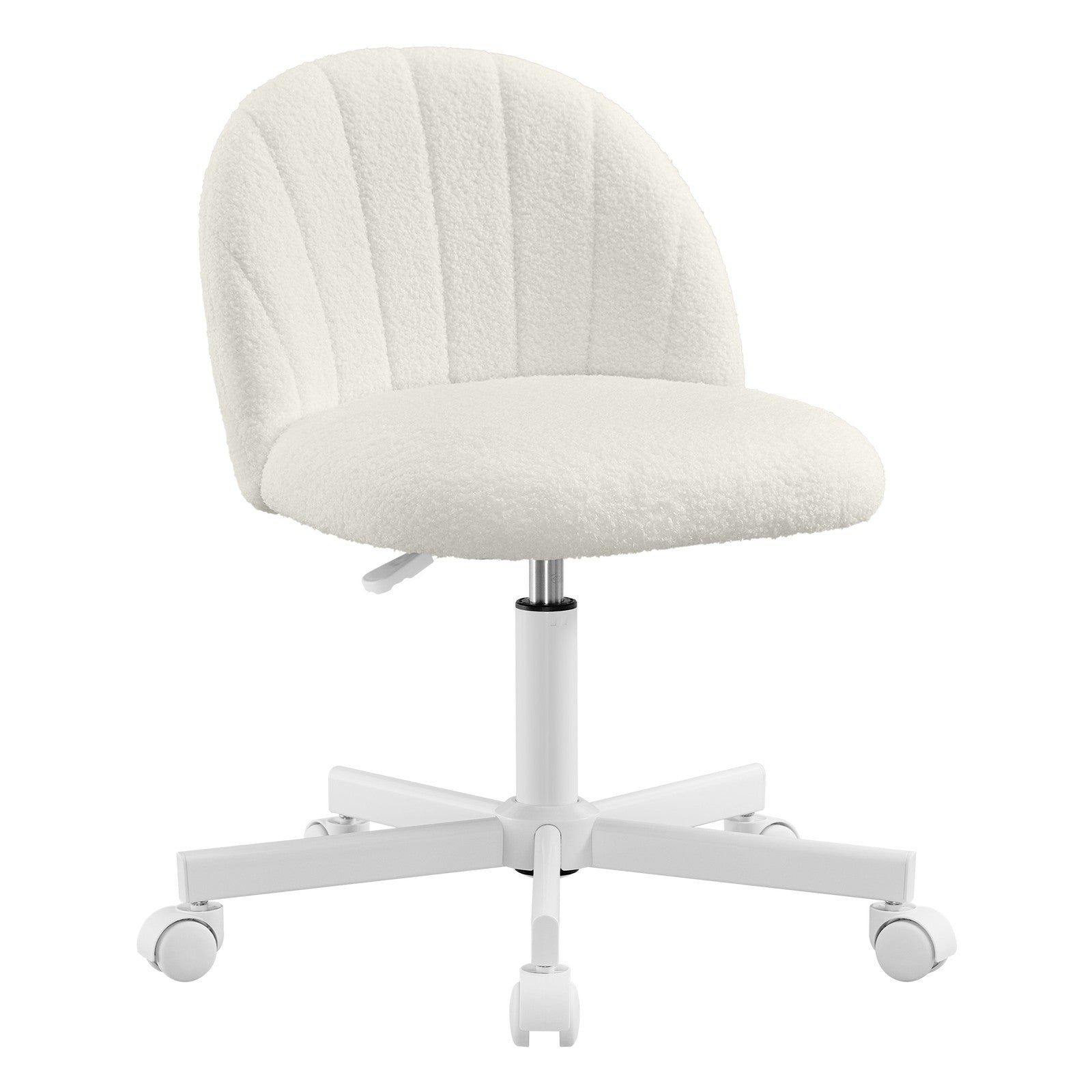 Swivel Office and Vanity Desk Chair - Foam Padding - Adjustable Height
