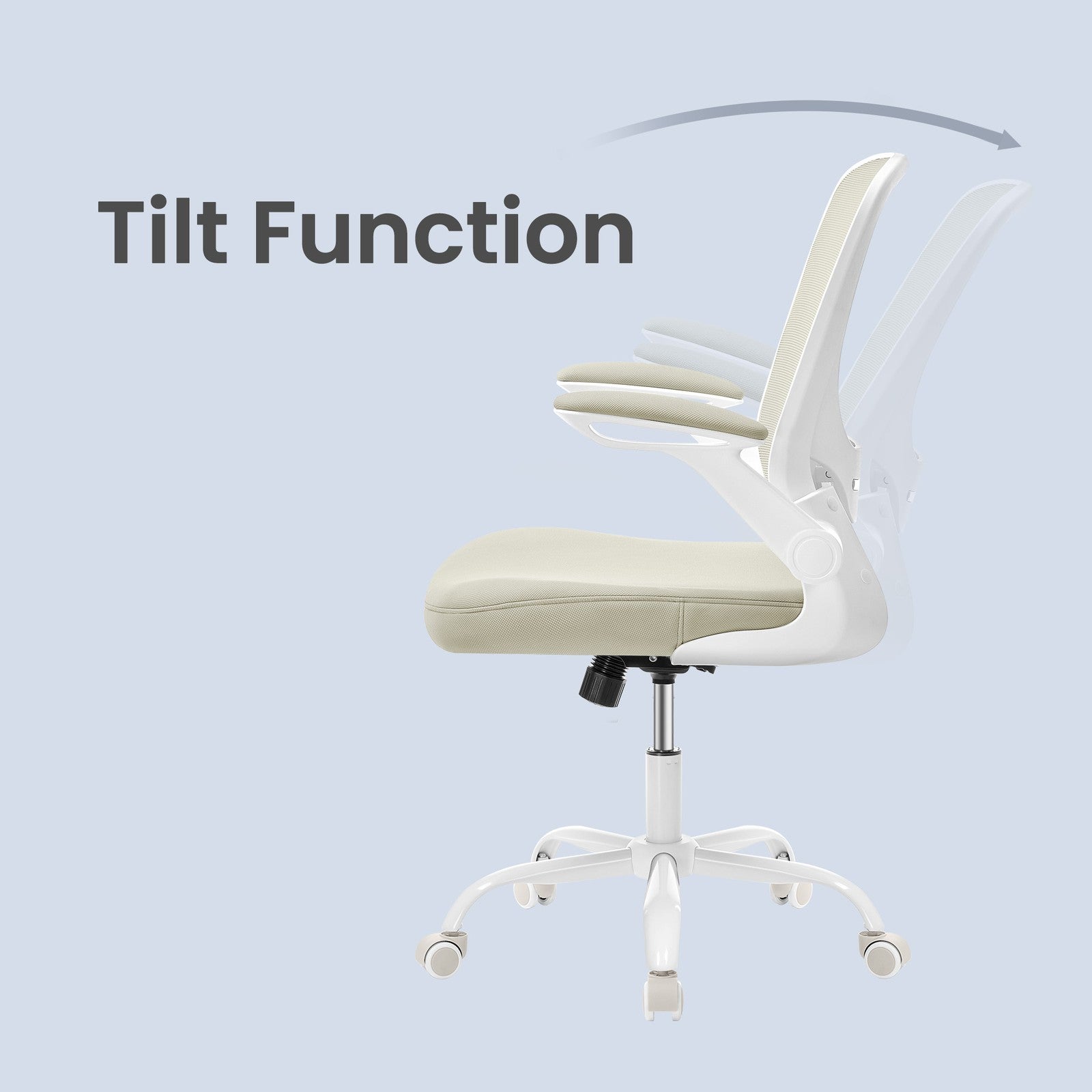 Mesh Office Desk Chair - 120L - Plastic - Ergonomic Design