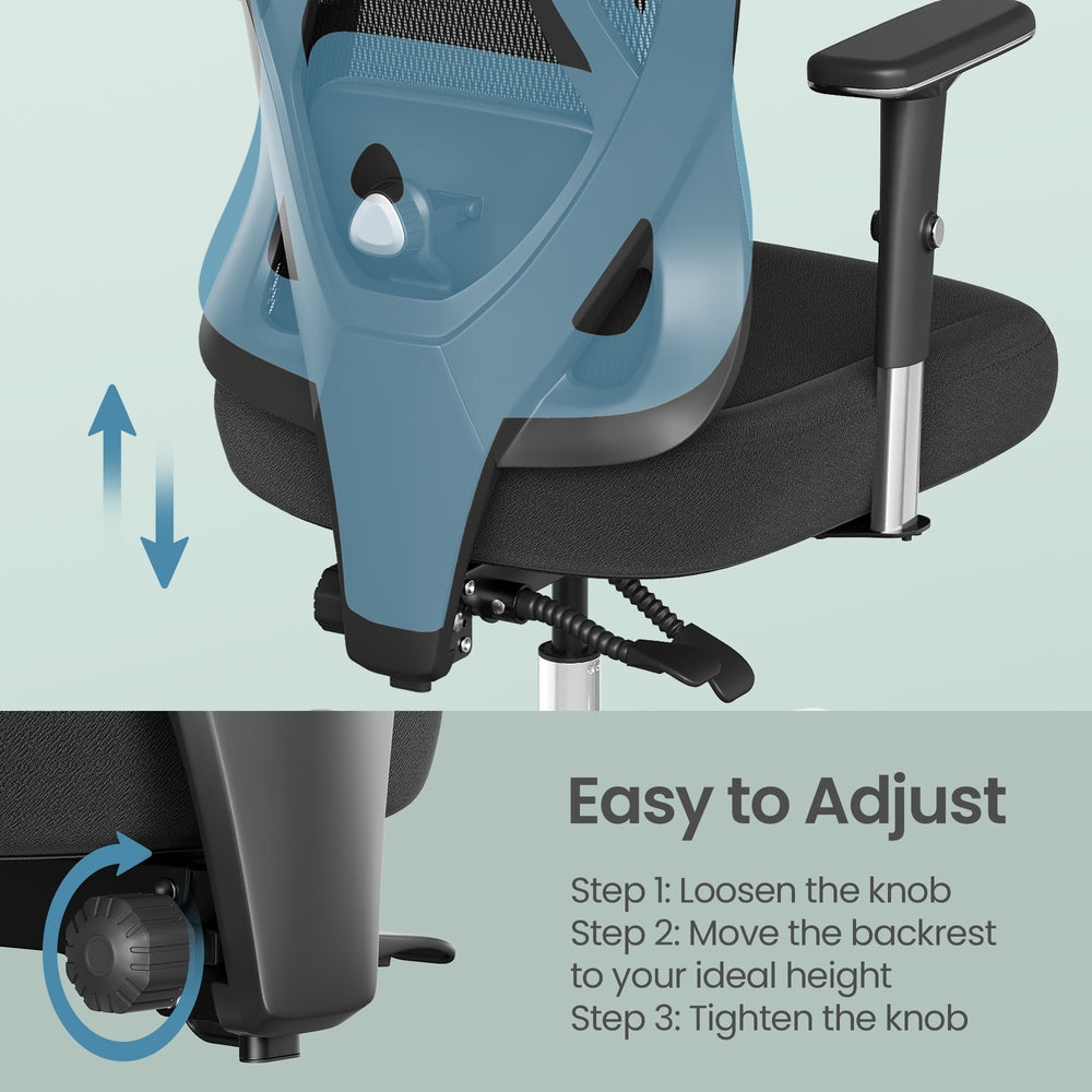 Office Gaming Chair - Adjustable Height