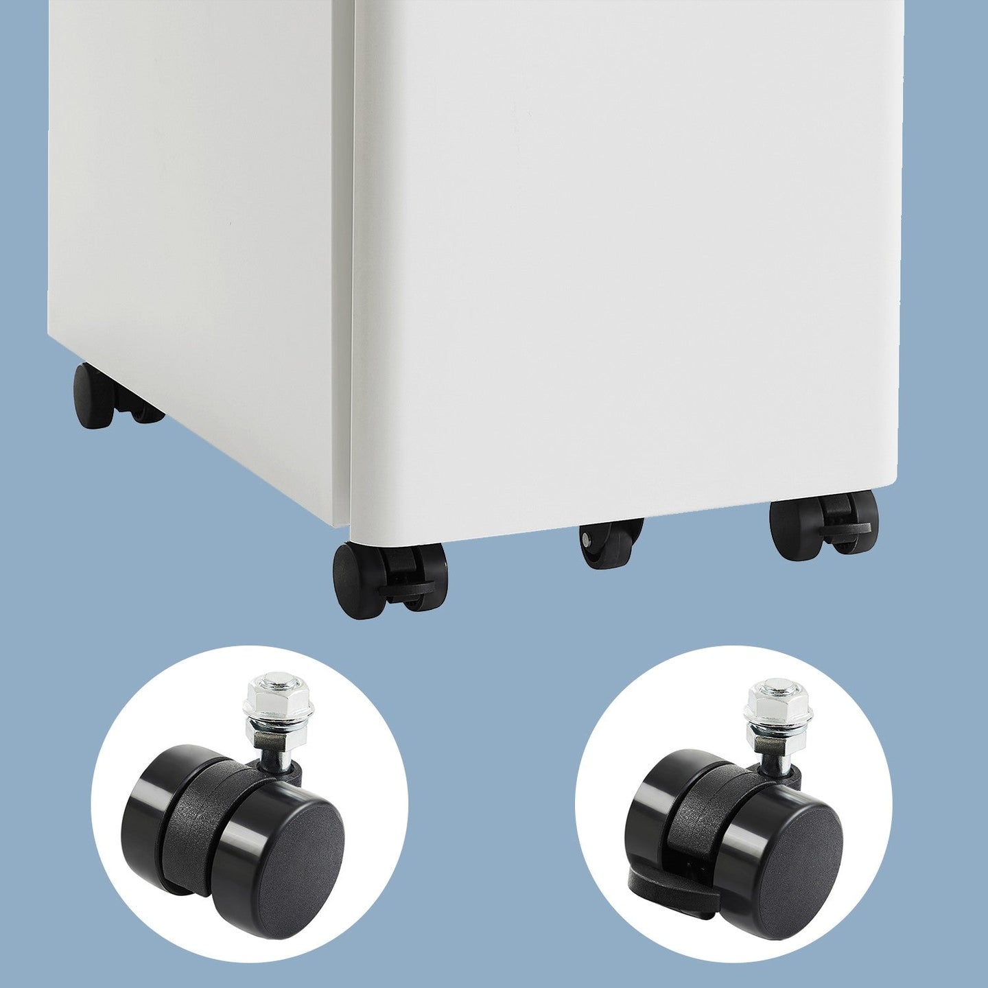 Steel File Cabinet - 30L - Mobile Pedestal