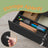 Mobile Filing Cabinet - Wood - Ink Black - Lockable with 4 Drawers