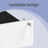 Lockable Mobile File Cabinet - Engineered Wood - Ink Black - 4 Drawers for Documents and Stationery