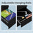 Mobile Office File Cabinet - Steel - Black - with Wheels and Lock