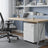 Mobile Desk Cabinet - 3 Drawers - Steel - Lockable