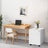 Mobile Desk Cabinet - 3 Drawers - Steel - Lockable