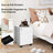 Mobile Desk Cabinet - 3 Drawers - Steel - Lockable