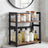 2 Tier Storage Rack - 42L - MDF - Versatile Use for Kitchen & Office