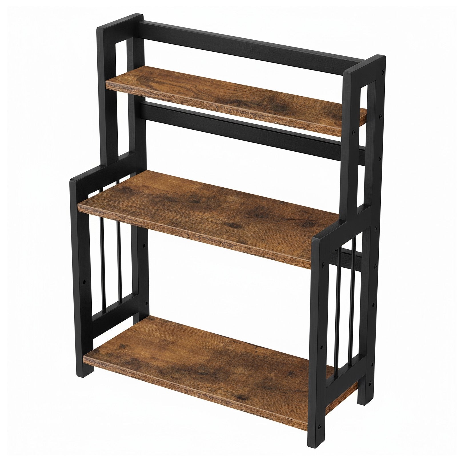 3-Tier Spice Organizer Rack - 7L - Bamboo - Versatile Use