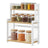 3-Tier Spice Organizer Rack - 7L - Bamboo - Versatile Use
