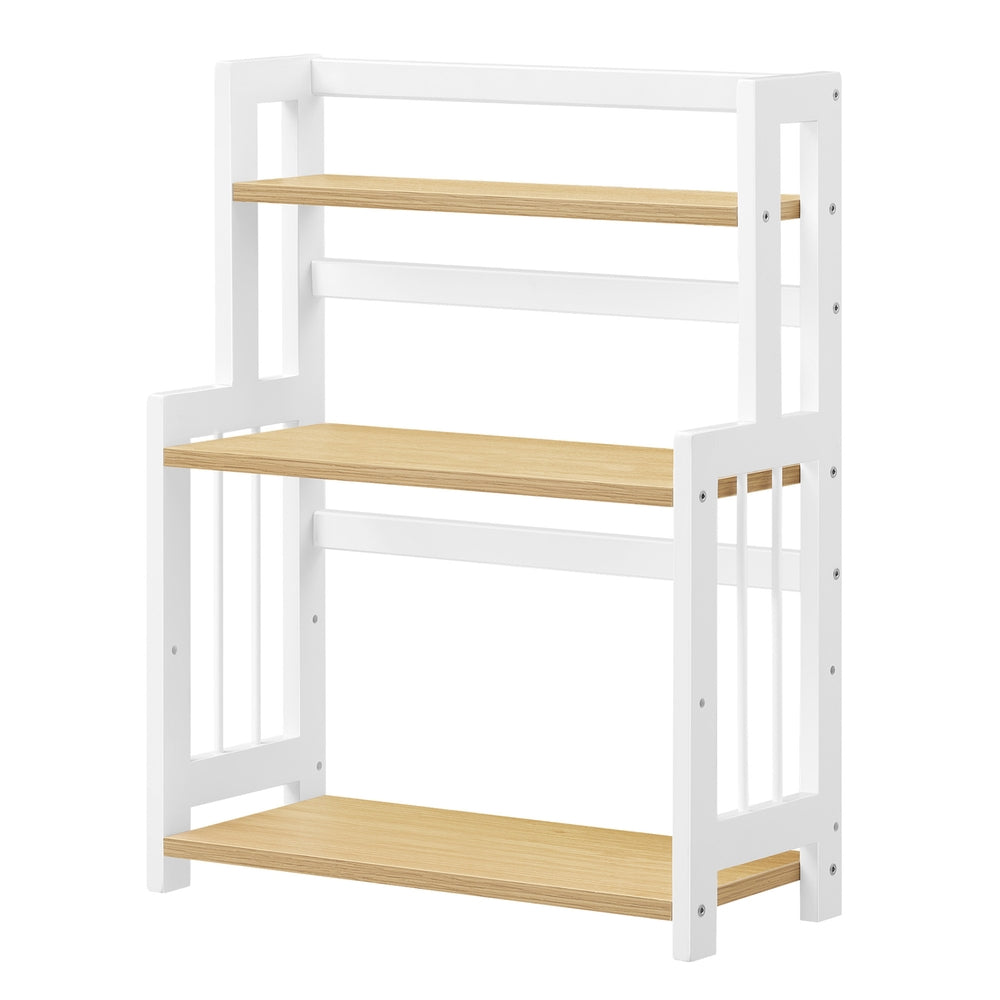 3-Tier Spice Organizer Rack - 7L - Bamboo - Versatile Use
