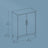 File Cabinet - Steel - Matte Grey - Lockable with Storage Shelves