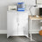 File Cabinet - Steel - Matte Grey - Lockable with Storage Shelves