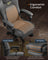 Gaming Chair - Steel and Synthetic Leather - Dove Grey - with Footrest