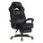 Gaming Chair Office Computer Chair - Velvet and Foam - Ink Black