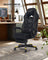 Gaming Chair Office Computer Chair - Velvet and Foam - Ink Black