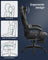 Office Racing Chair - Synthetic Leather and Foam - Black