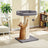 Cat Scratching Post with Climbing Bed - Fabric - Grey - Multi-Level Design for Indoor Cats