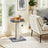 Cat Scratching Post with Climbing Bed - Fabric - Grey - Multi-Level Design for Indoor Cats