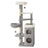 Tall Cat Tree - 59.1" - Plush - 2 Caves