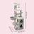 Tall Cat Tree - 59.1" - Plush - 2 Caves