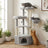 Cat Tree Tower - 55L - Particleboard - Scratching Posts