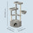 Cat Tree Tower - 55L - Particleboard - Scratching Posts
