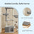 Cat Tree Tower - 55L - Particleboard - Scratching Posts