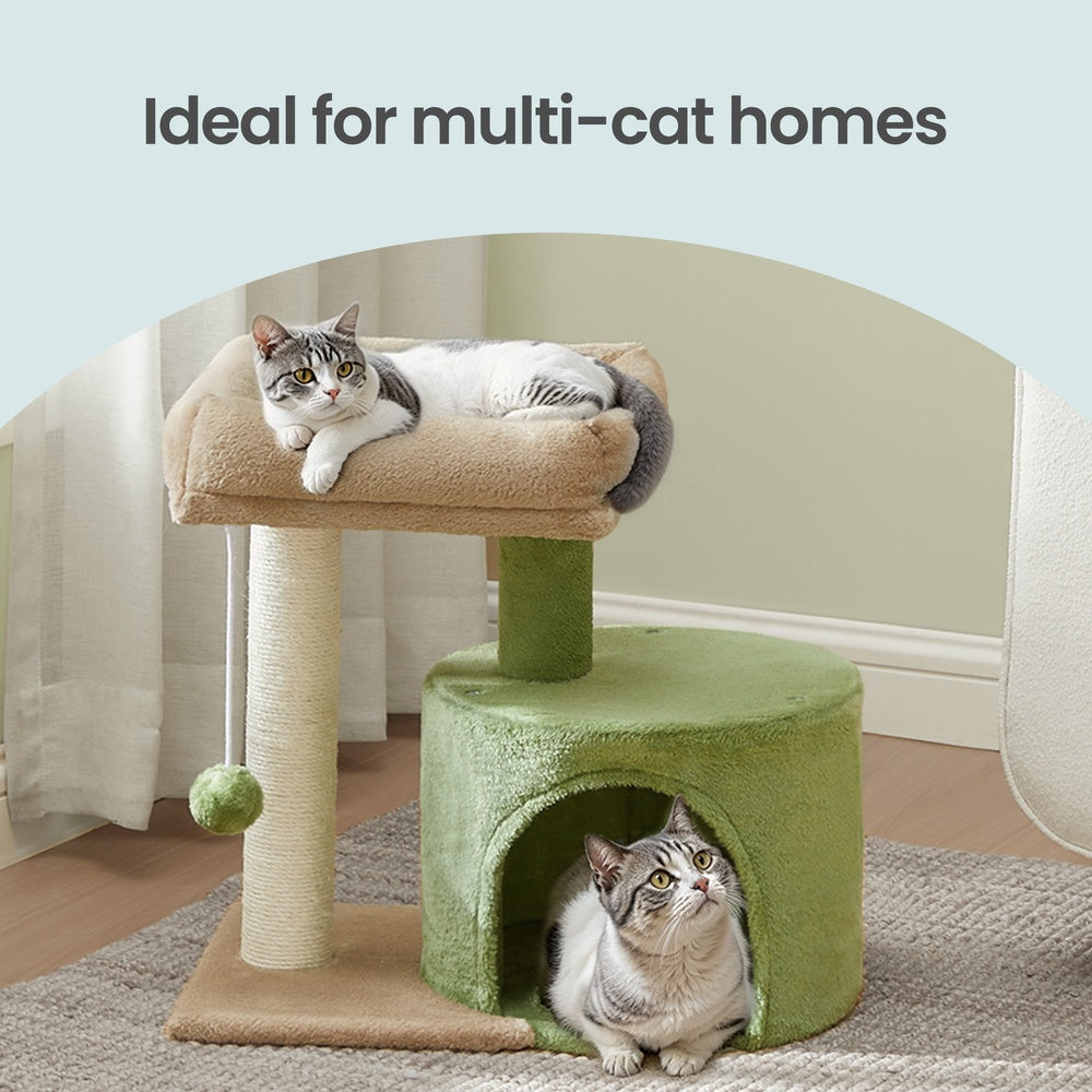 Cat Condo - 30L - Particleboard - Sisal Scratching Post