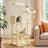 Multi-Level Cat Condo - Engineered Wood - Smoky Gray - 11 Scratching Posts