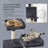 Multi-Level Cat Condo - Engineered Wood - Smoky Gray - 11 Scratching Posts