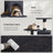 Multi-Level Cat Tree - Engineered Wood - Light Gray - Featuring 4 Scratching Posts