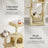 Multi-Level Cat Tree - Engineered Wood - Light Gray - Featuring 4 Scratching Posts