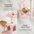 Multi-Level Plush Cat Play Tower - Wood and Plush Fabric - Pink
