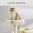 Large Cat Tree - Engineered Wood - Smoky Gray - 13 Scratching Posts