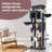 Large Cat Tree - Engineered Wood - Dark Gray - Multi-Level with 2 Caves and 5 Scratching Posts
