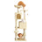 Cat Tower for Indoor Cats - Wood and Plush - Beige