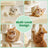 Cat Tower for Indoor Cats - Wood and Plush - Beige