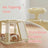 Cat Tree - Engineered Wood - Light Grey - Widened Perch for Large Cats