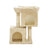 Cat Tree, Cat Tower - Particleboard and Plush - Beige